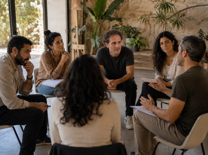 תהליך עומק לצוות עבודה במפגש קבוצתי